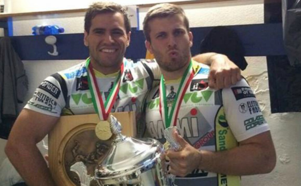Ambrosio fue campeón de Italia con Calvisano. Foto: Internet.